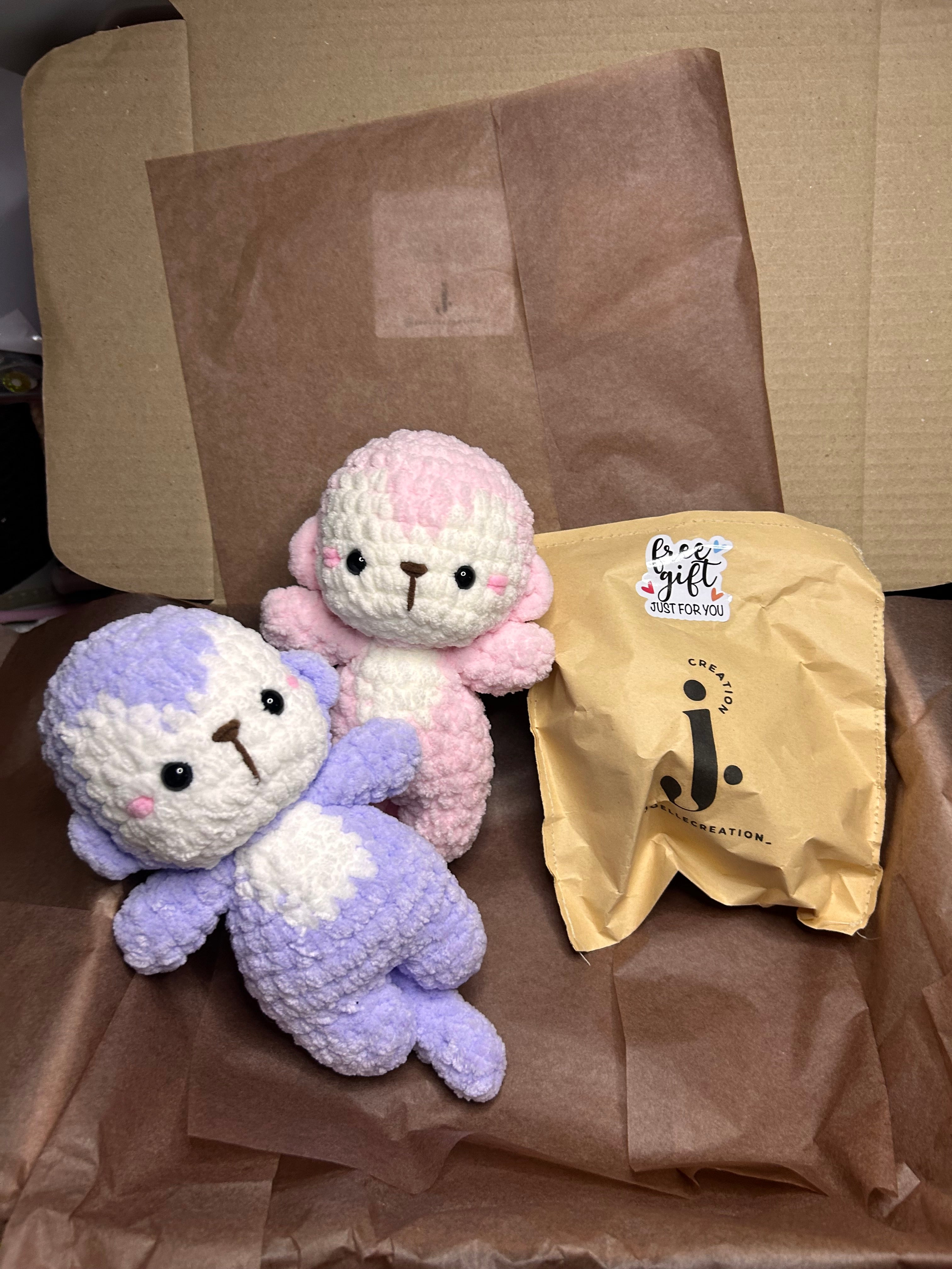 SOFT MONKEY - Plusieurs Couleurs disponibles - Peluche 17-20 cm