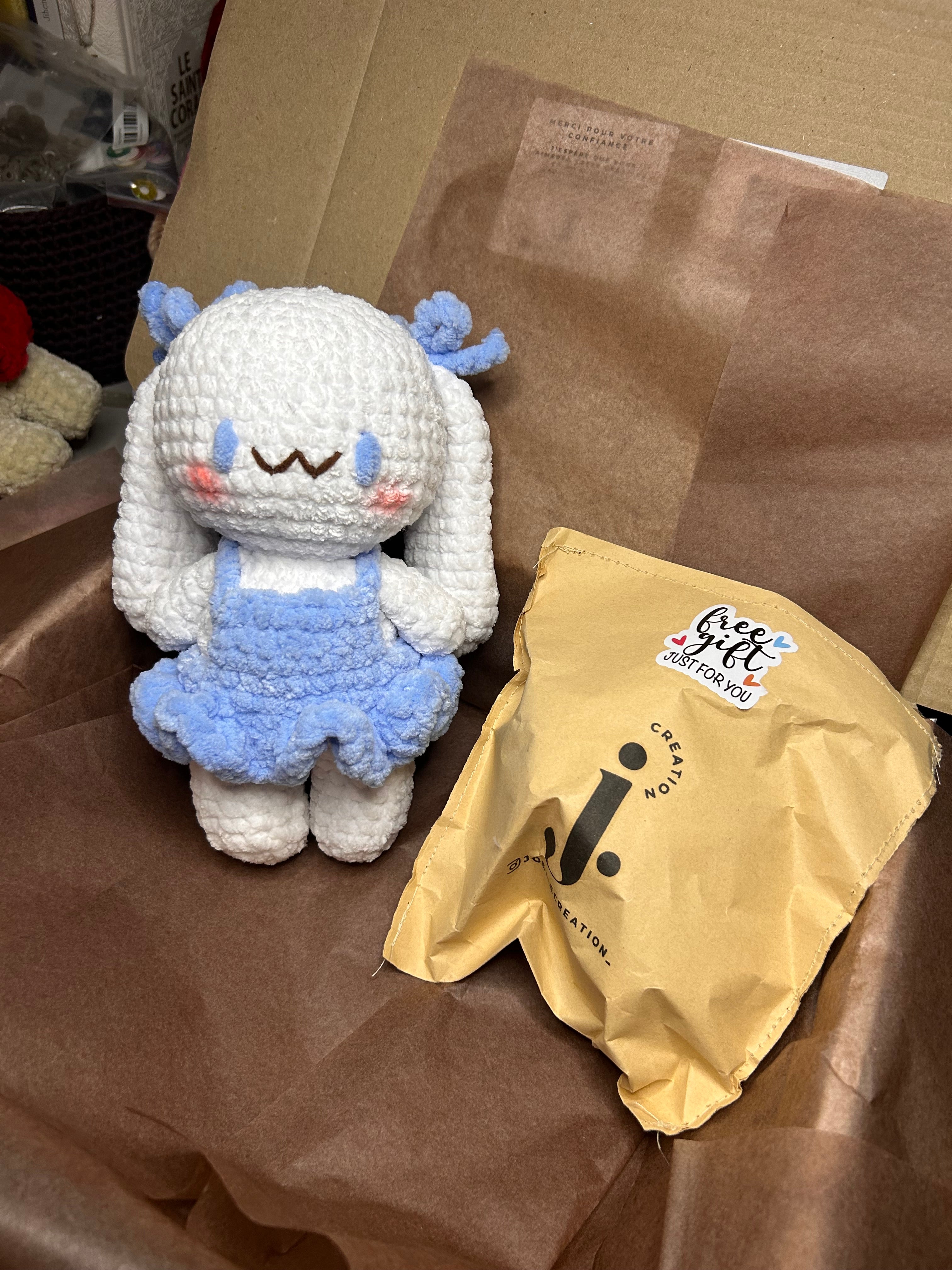 CINNAMONROLL - Peluche 20cm Lapin Kawaii SANRIO Crochet