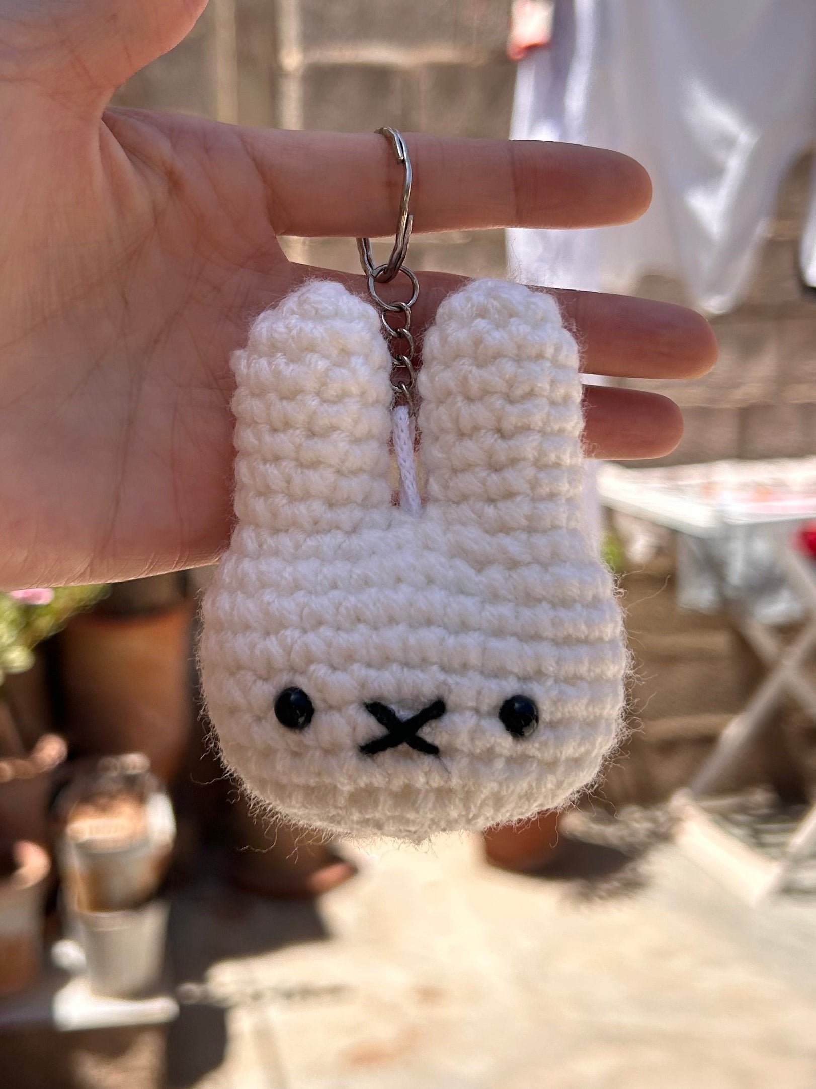 MIFFY - Peluche porte clé lapin kawaii (Plusieurs coloris disponibles)