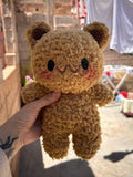 BUBU - Peluche 20cm Teddybear Nounours Crochet fur tout doux