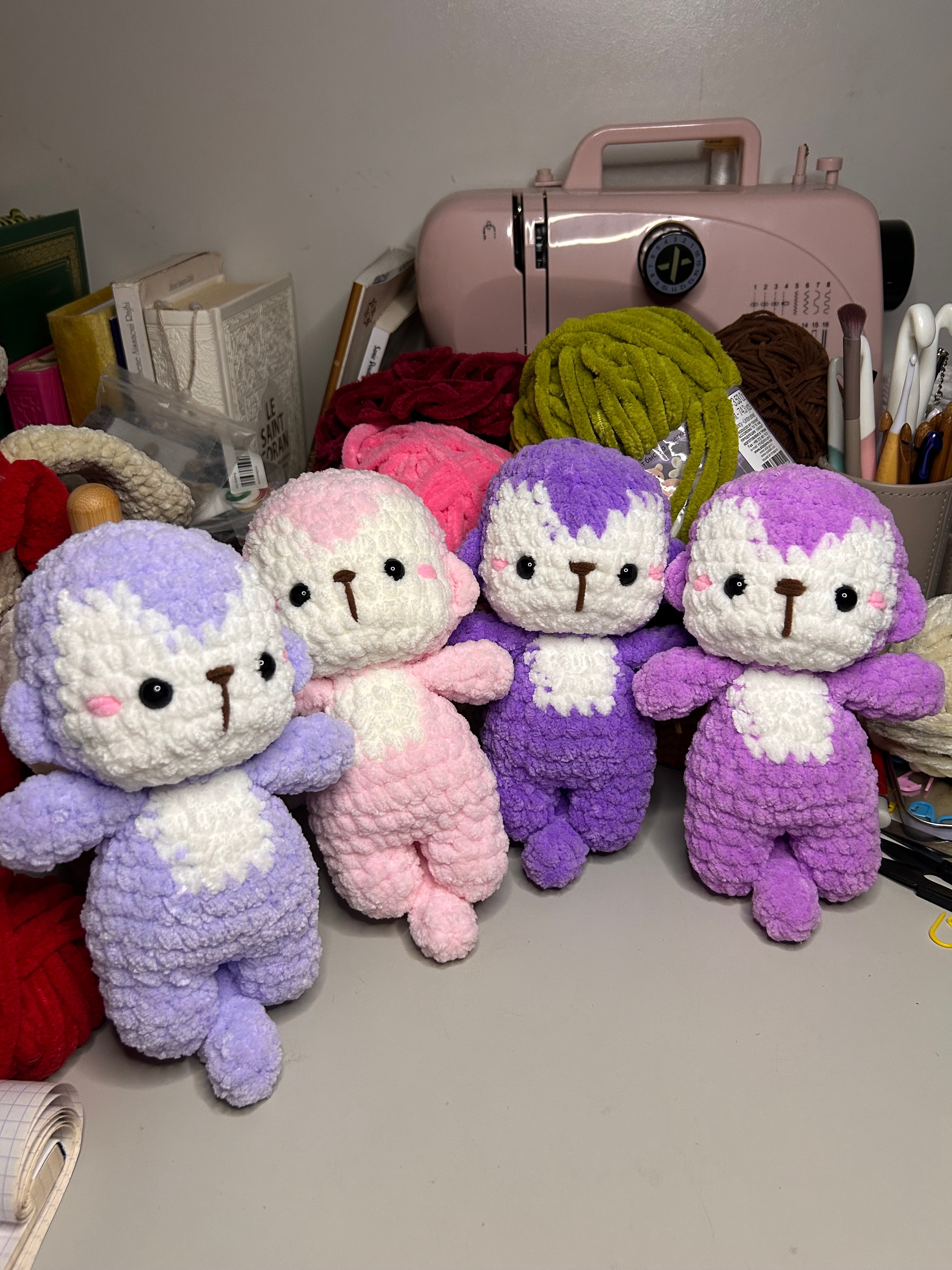 SOFT MONKEY - Plusieurs Couleurs disponibles - Peluche 17-20 cm