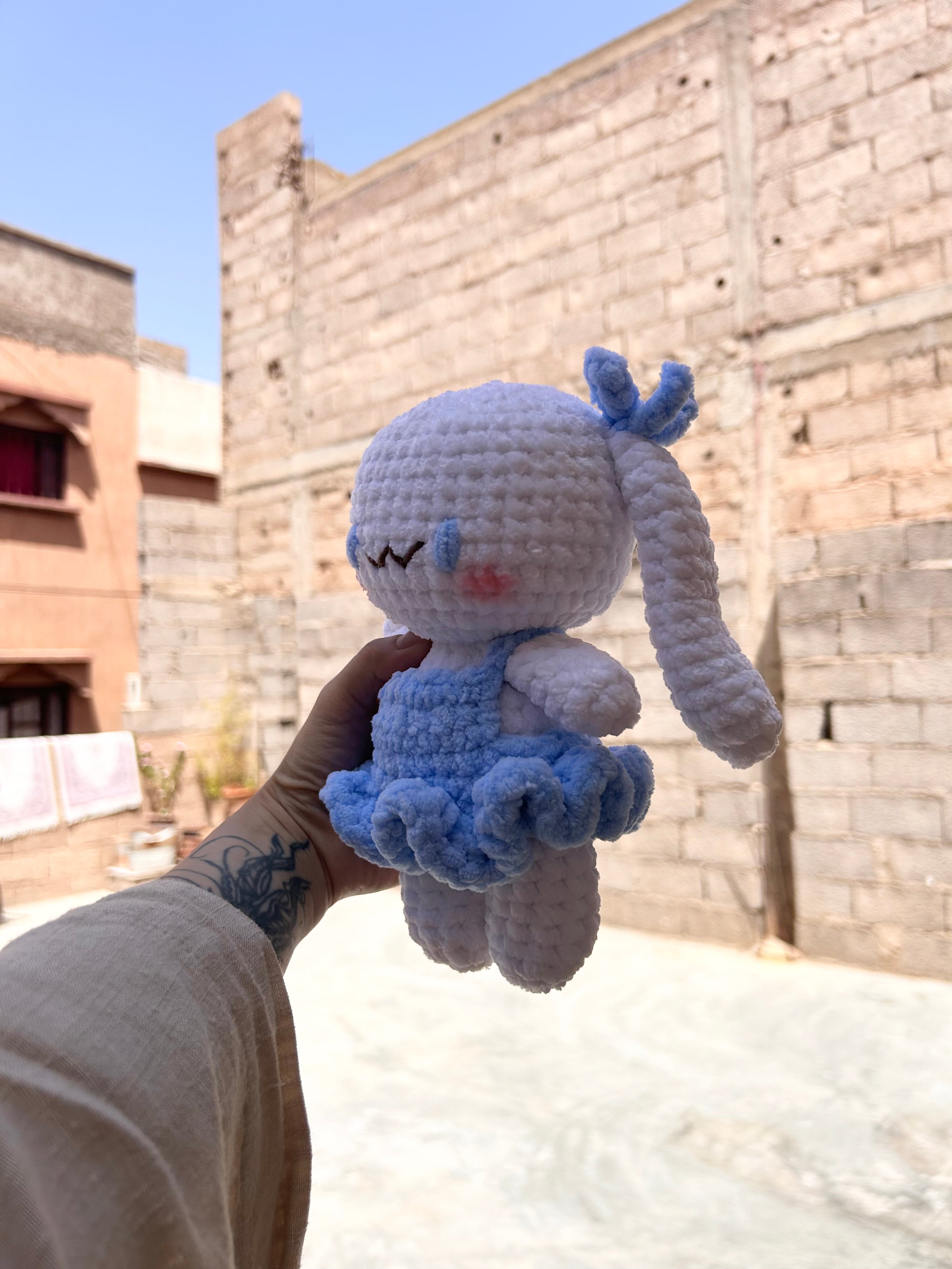 CINNAMONROLL - Peluche 20cm Lapin Kawaii SANRIO Crochet