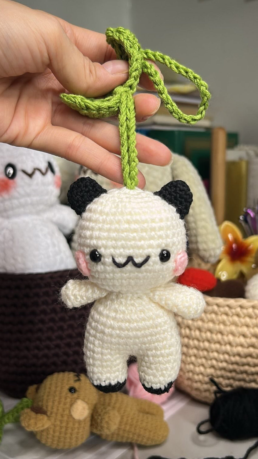 BUBU & DUDU - 2 Peluches porte clé ou car charm