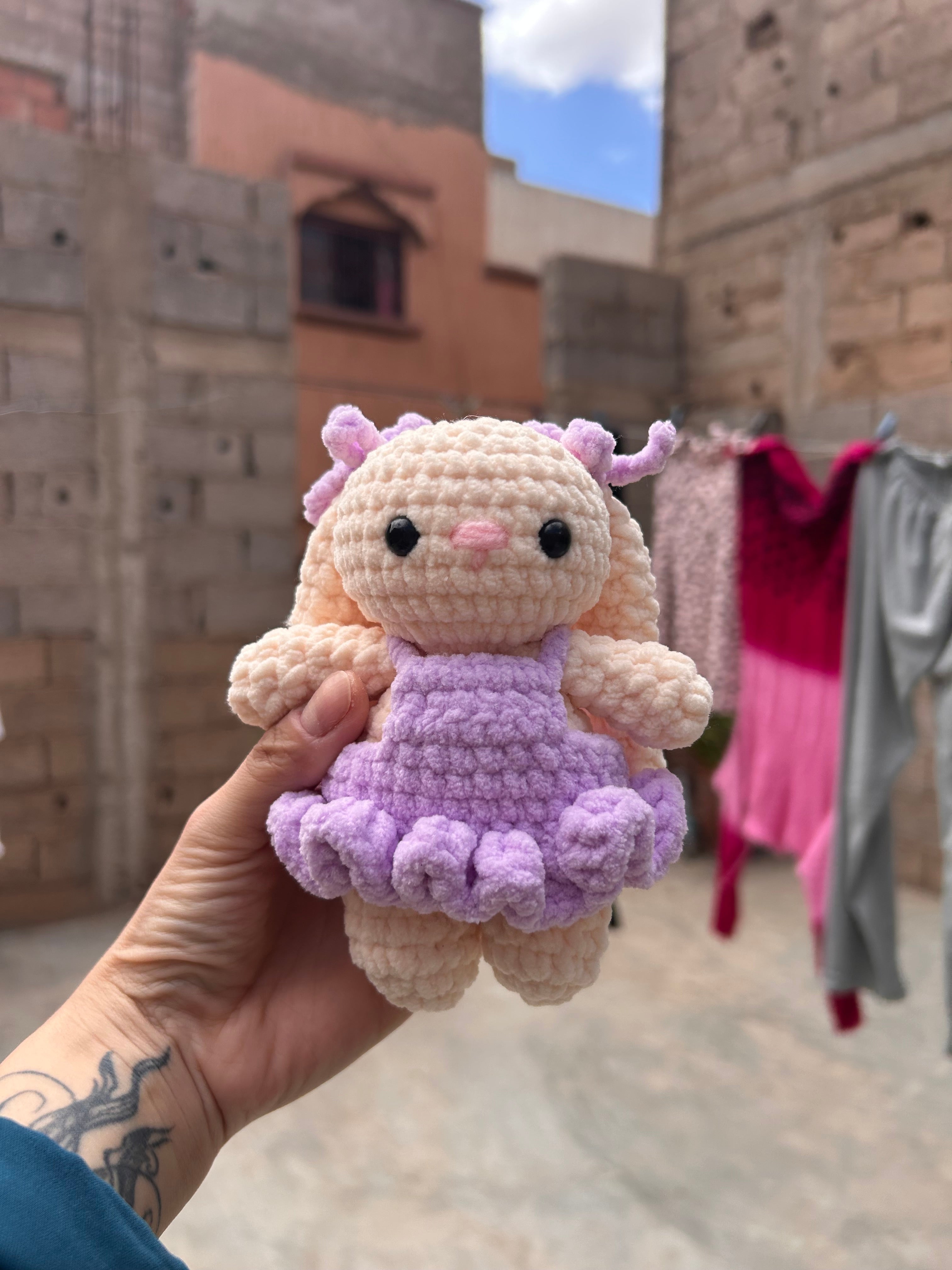MINI MALLOW - Peluche 15cm plusieurs couleurs disponibles