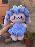 MYRTILLE - Peluche 20cm Lapin Kawaii Mignon Crochet