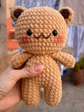 BUBU - Peluche 18cm Nounours Mignon Crochet
